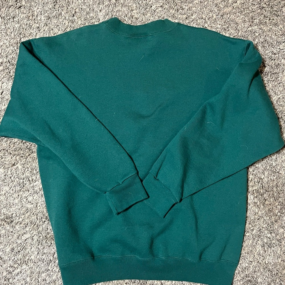 Western Maryland Women's Green Crew Neck Sweater