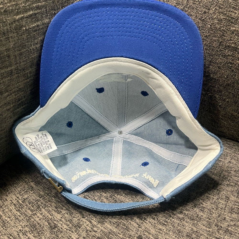 Vintage Blue and Denim SnapBack Hat - Star Bank