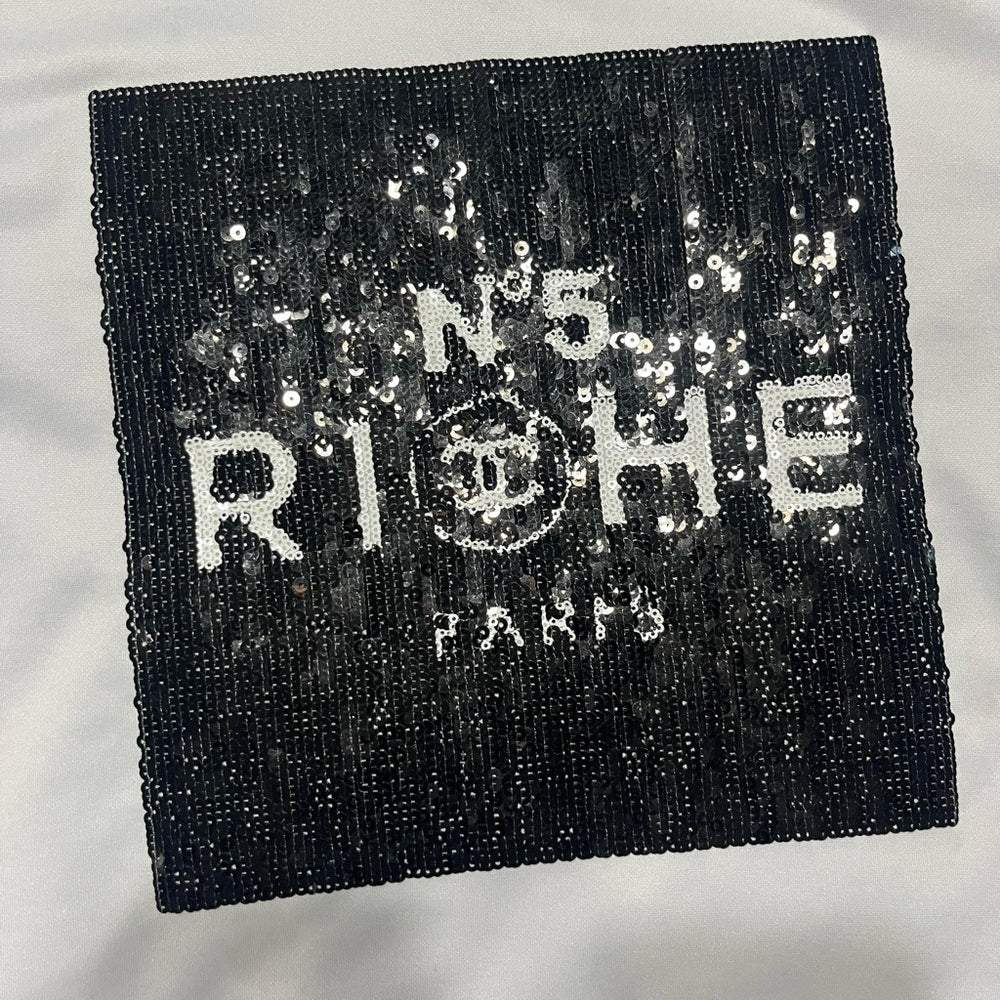 Vie Riche - Men's White and Black Sequin Jersey