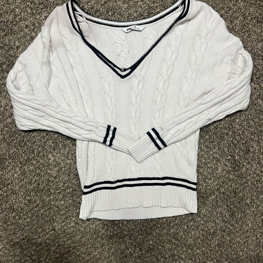 Vintage Prince Tennis Sweater - White