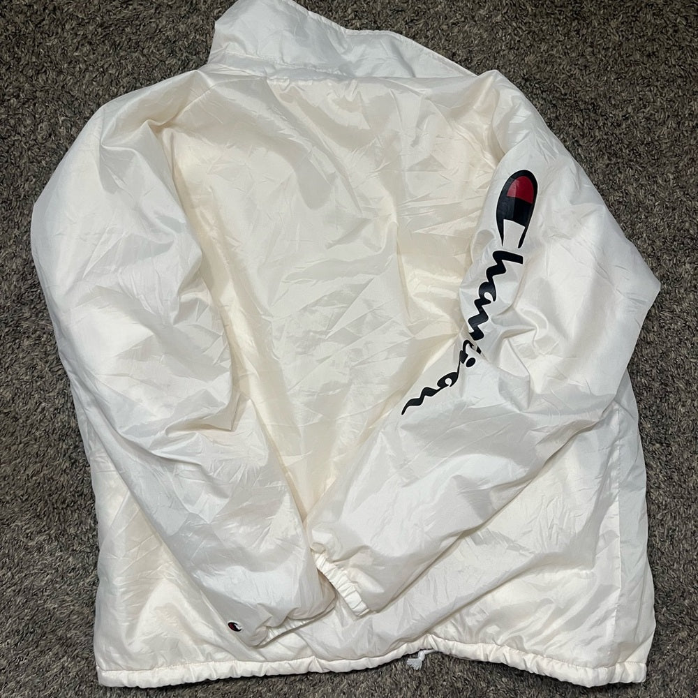 Champion Cream Jacket with Plush Lining