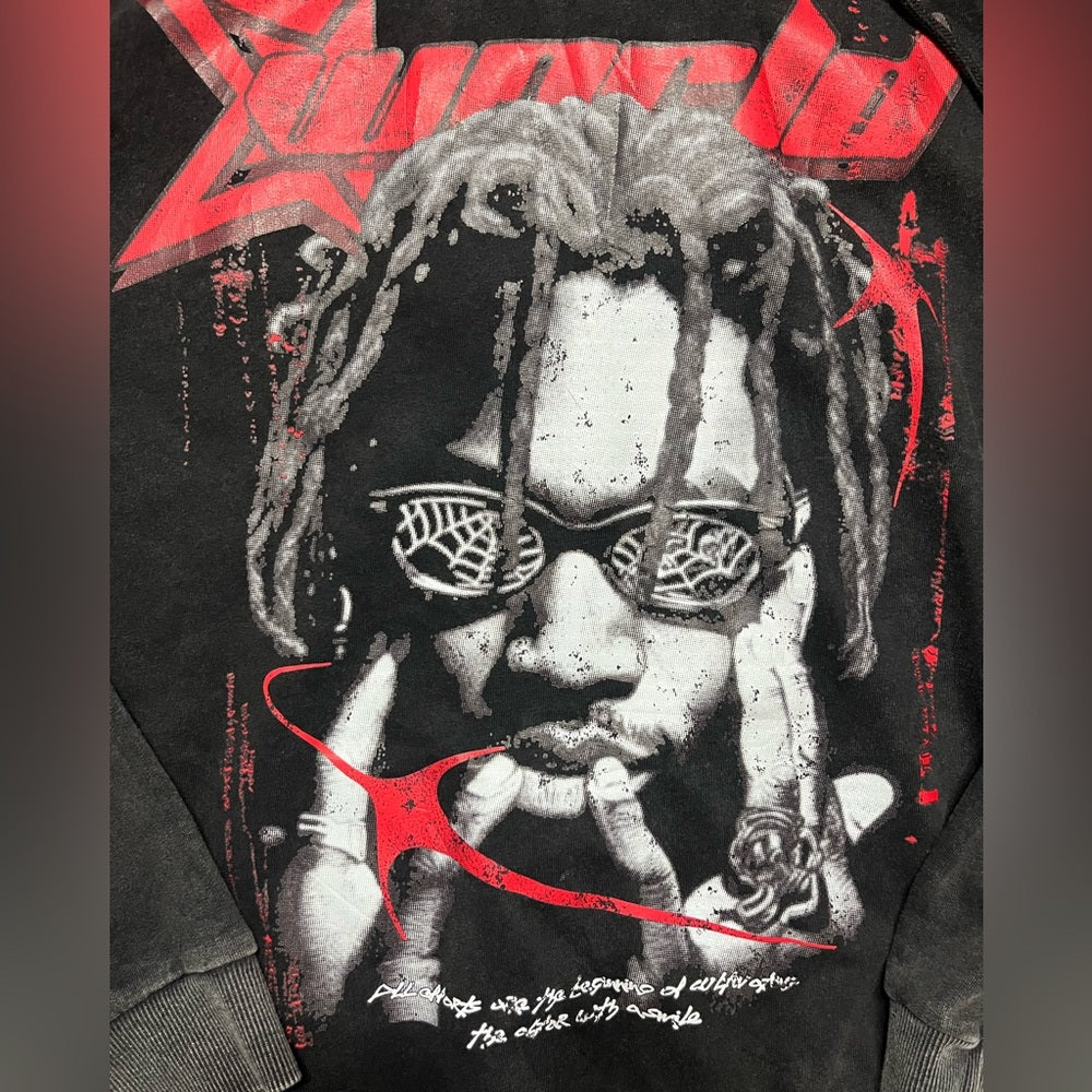 Black Hoodie with Front Graphic