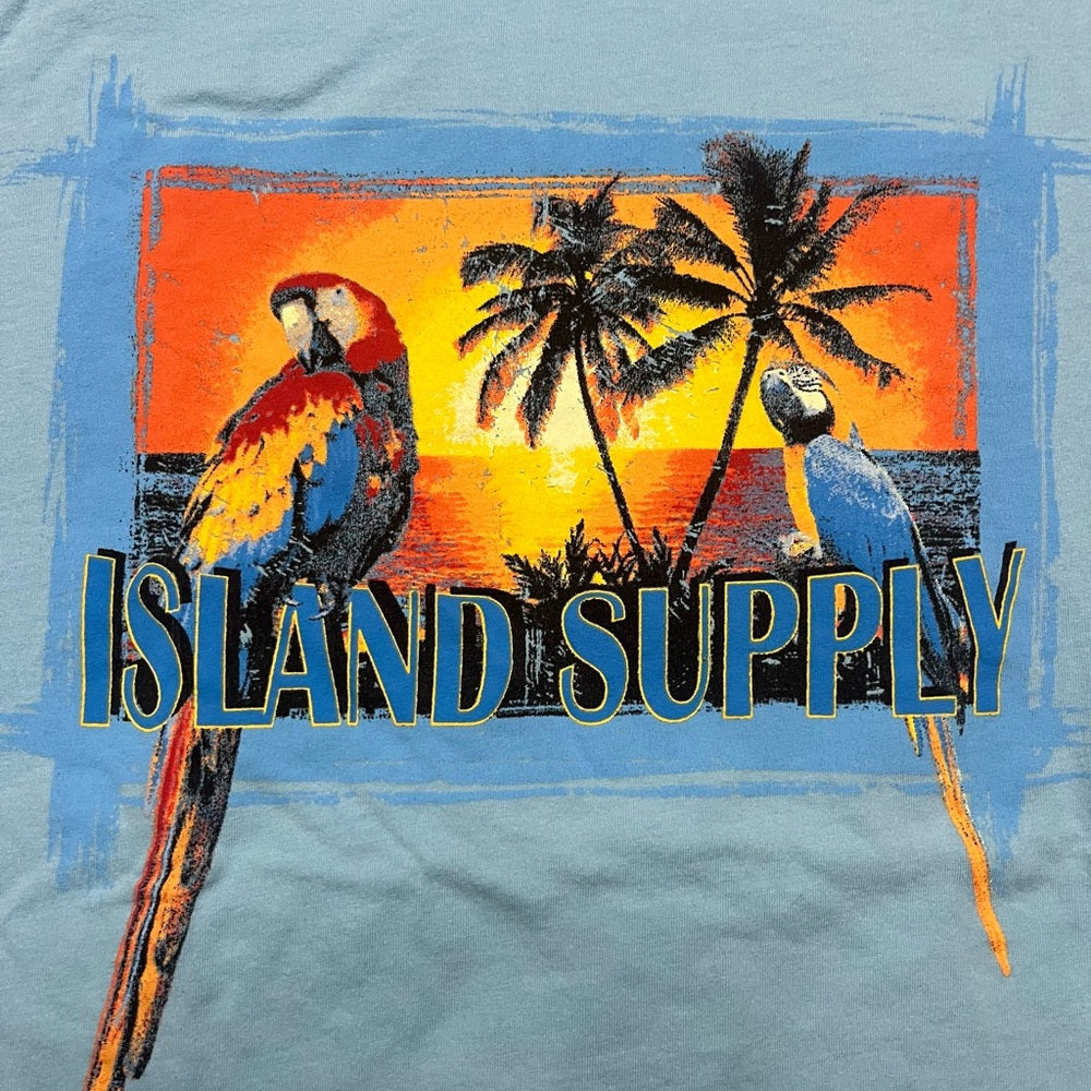 Caribbean Joe Light Blue Graphic Tee