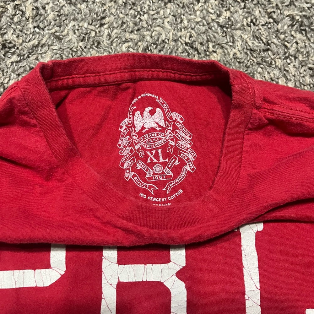 Polo Ralph Lauren Red Graphic Tee