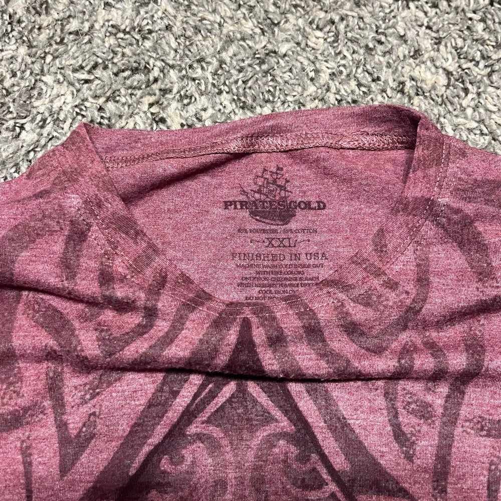 Las Vegas Graphic Men's Shirt - Pink