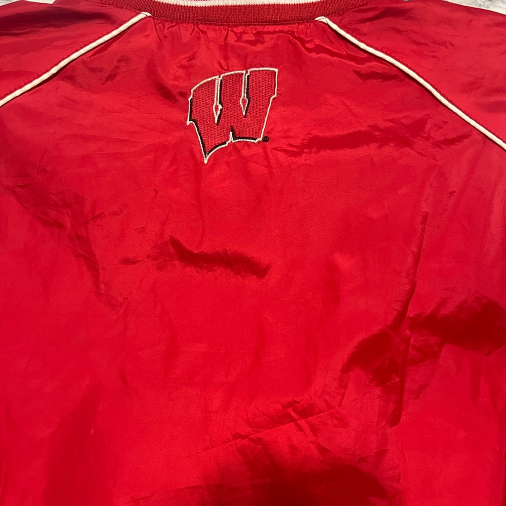 Vintage NCAA Wisconsin Windbreaker Jacket