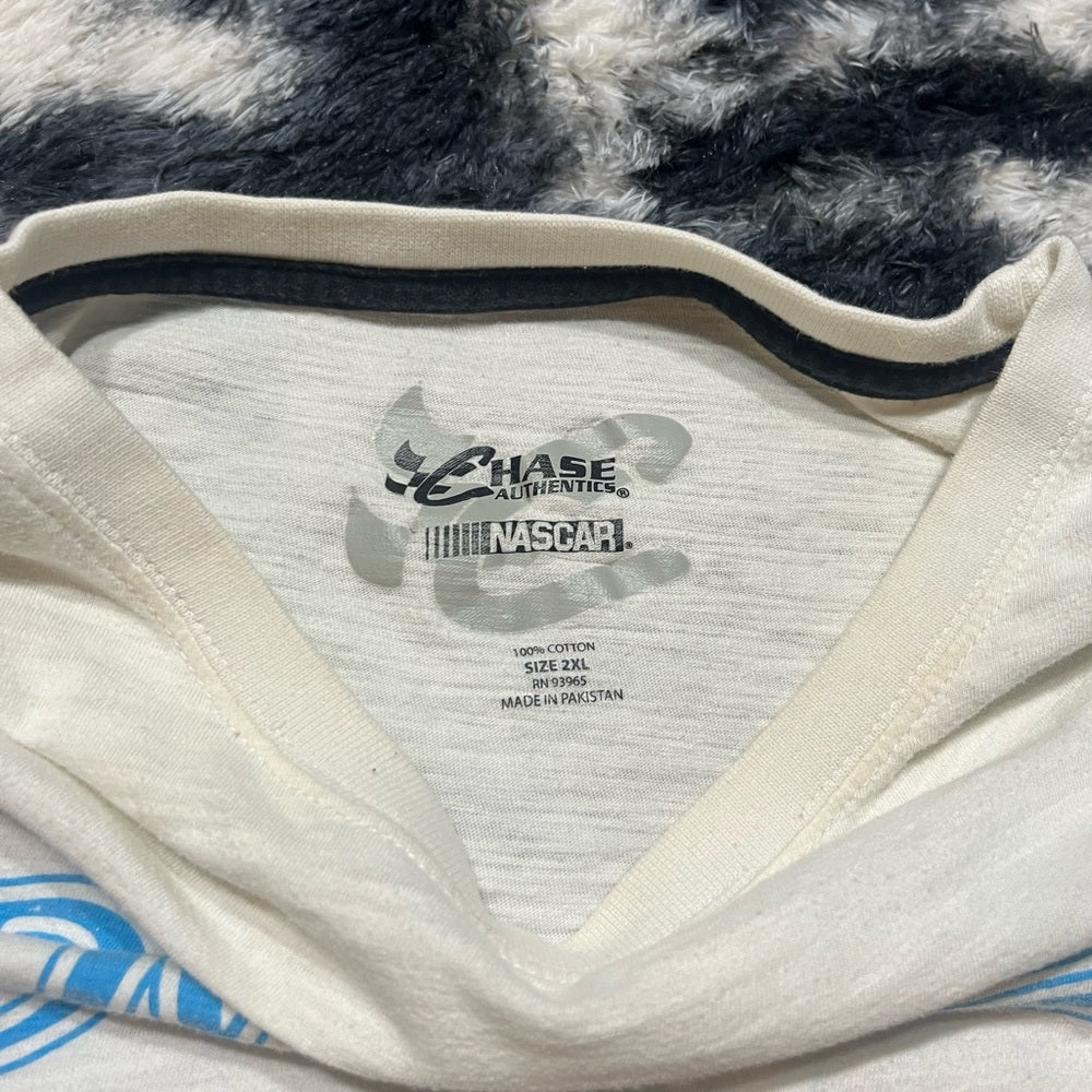 Chase Authentics White Racing Graphic Tee