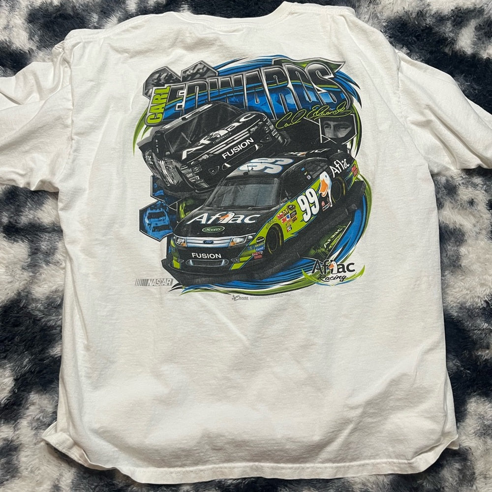 Carl Edwards NASCAR Tee - big back logo