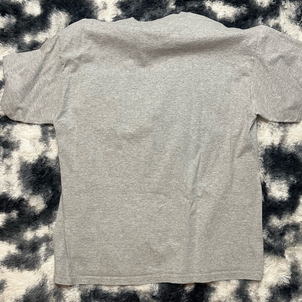 Gray T-Shirt with Red Stars