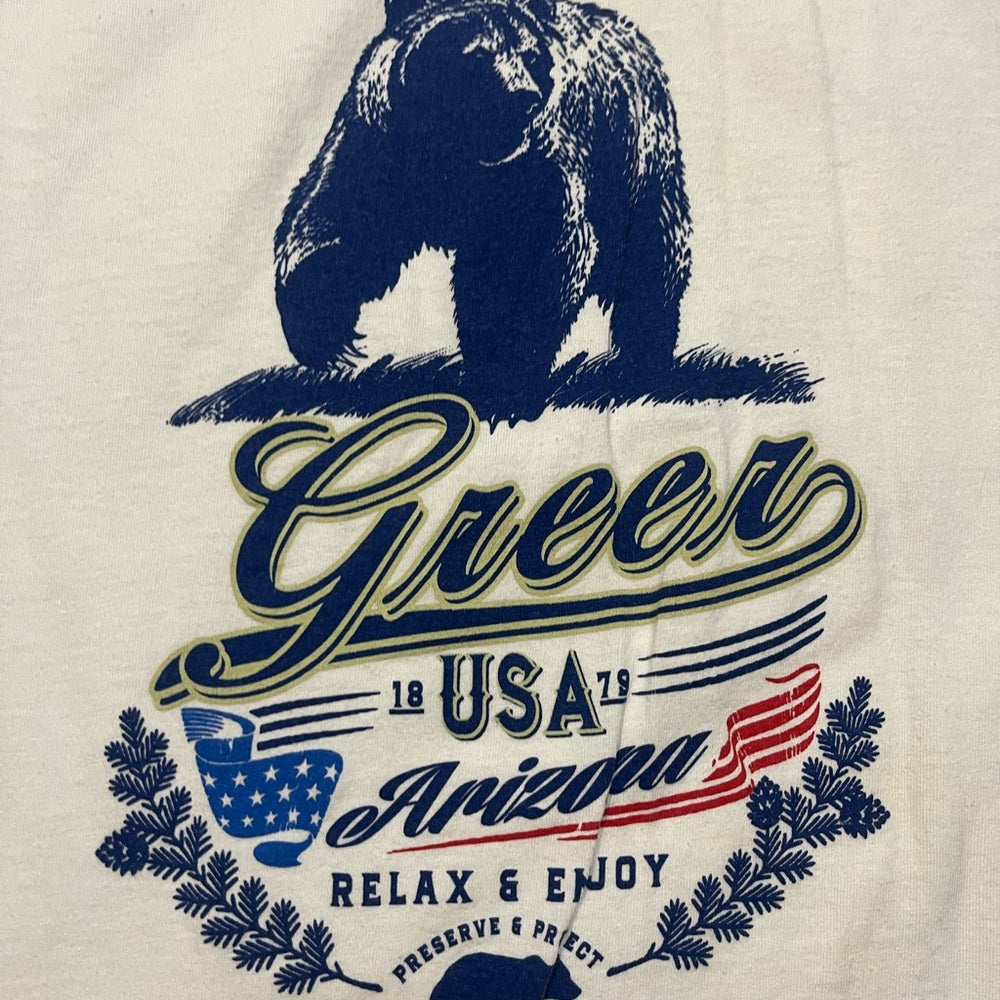 Greer White Bear Graphic Men's T-Shirt