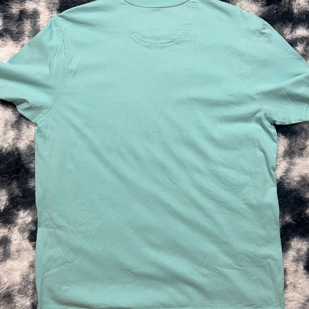 Tommy Bahama Men's Turquoise Pocket Tee