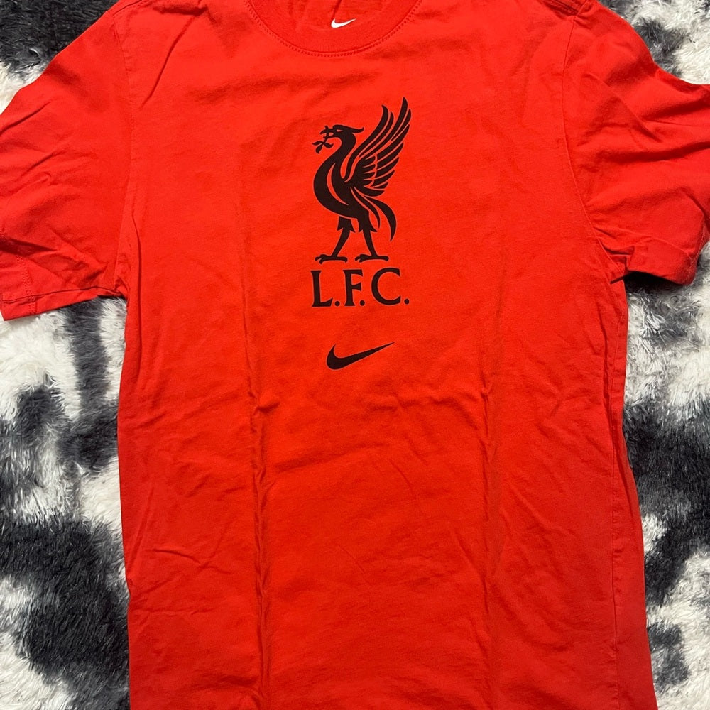 Nike Red Liverpool Short Sleeve Tee