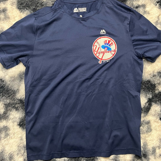 Majestic Dark Blue Yankees Men's Jersey