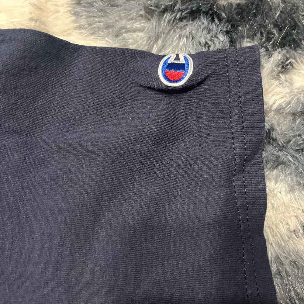 Champion UNC Navy Graphic Tee