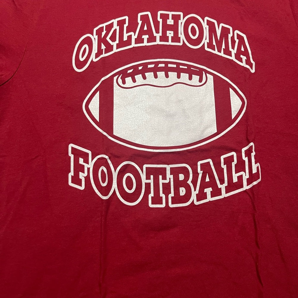 Gildan Maroon Oklahoma Football Tshirt