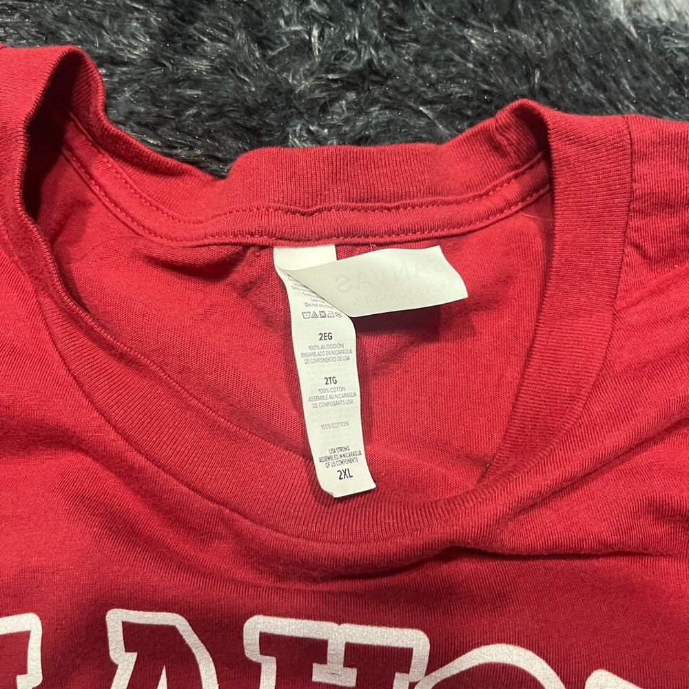 Gildan Maroon Oklahoma Football Tshirt