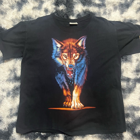 Vintage Wolf T Shirt