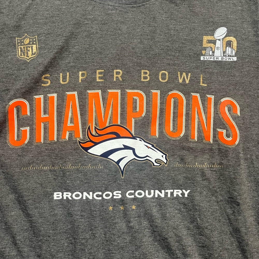 Super Bowl 50 Champions Denver Broncos T-Shirt