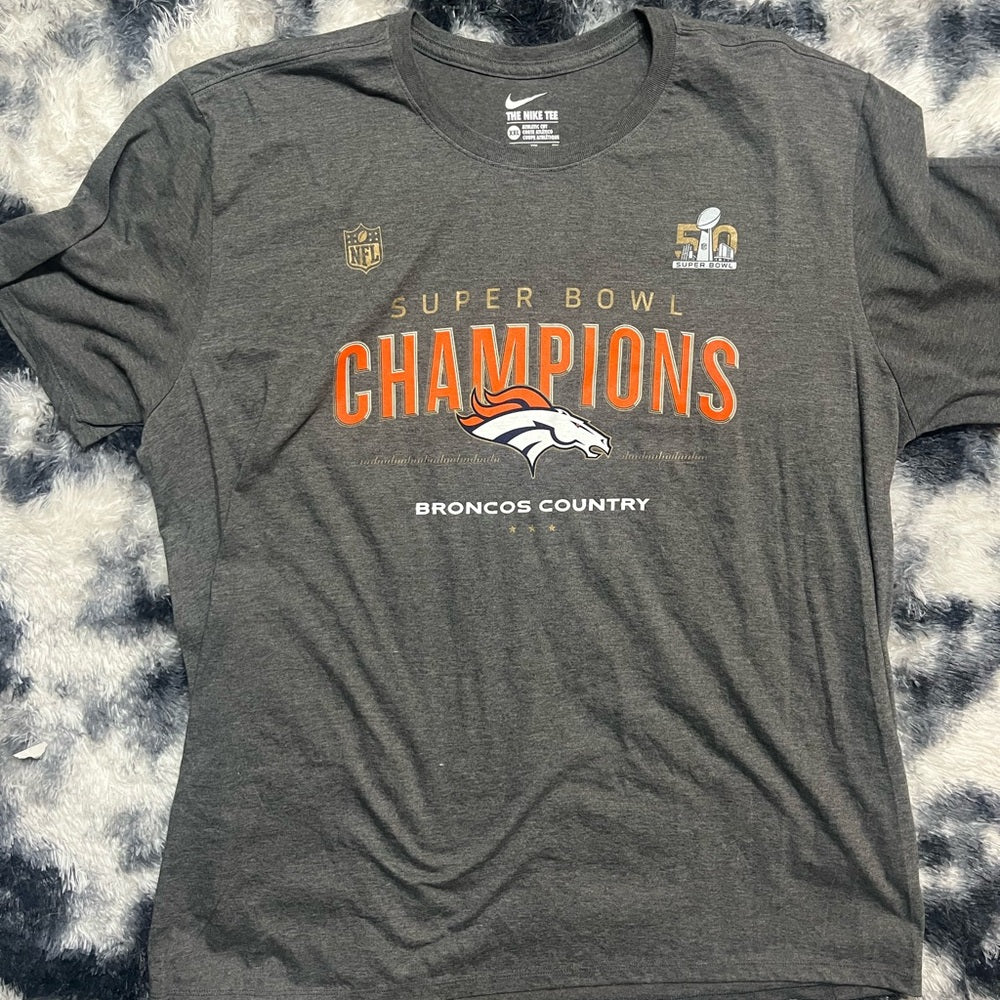 Super Bowl 50 Champions Denver Broncos T-Shirt