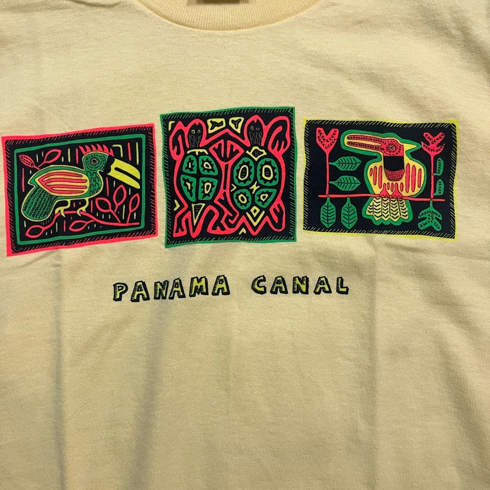 Delta Yellow Panama Canal Graphic Tee