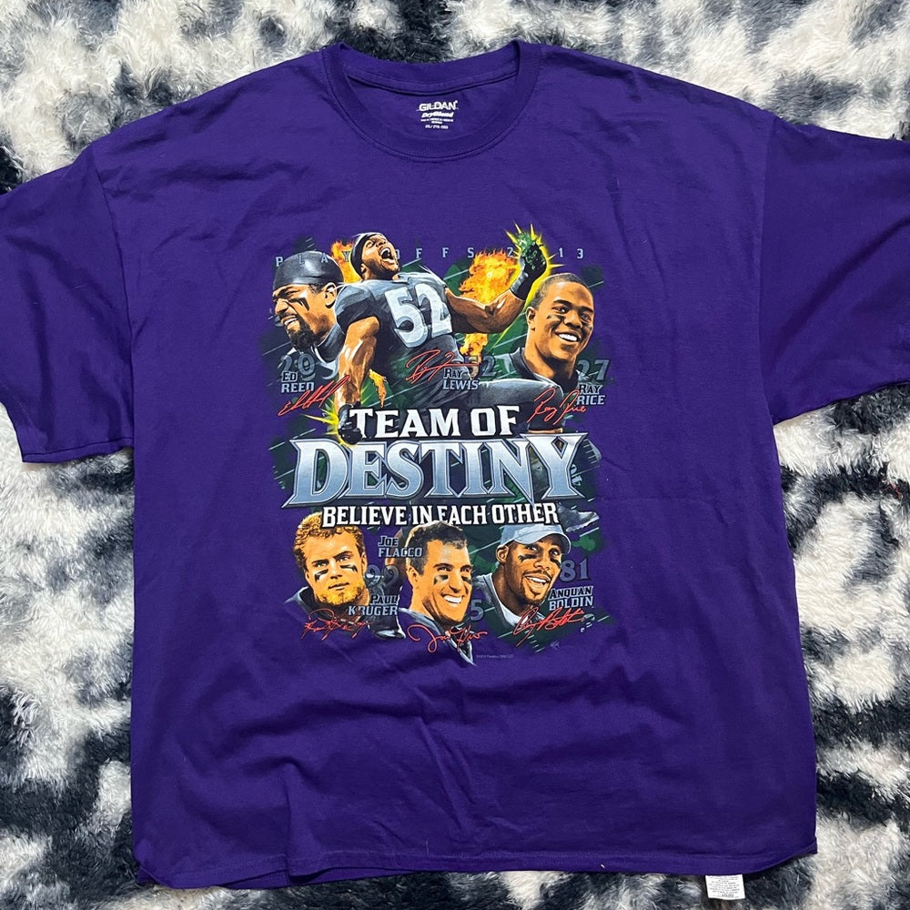Balitmore Ravens Team of Destiny Men's Tee