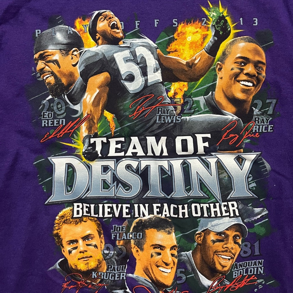 Balitmore Ravens Team of Destiny Men's Tee