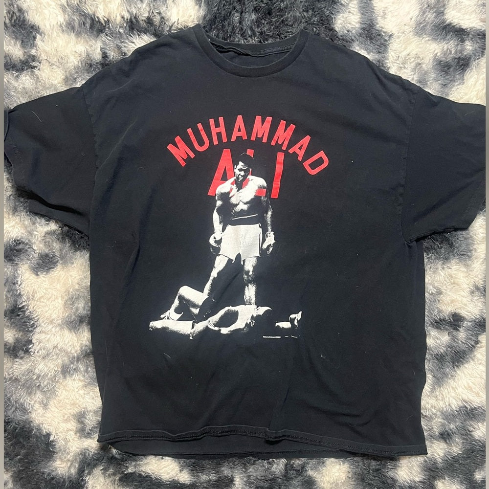 Muhammad Ali Black Graphic T-Shirt