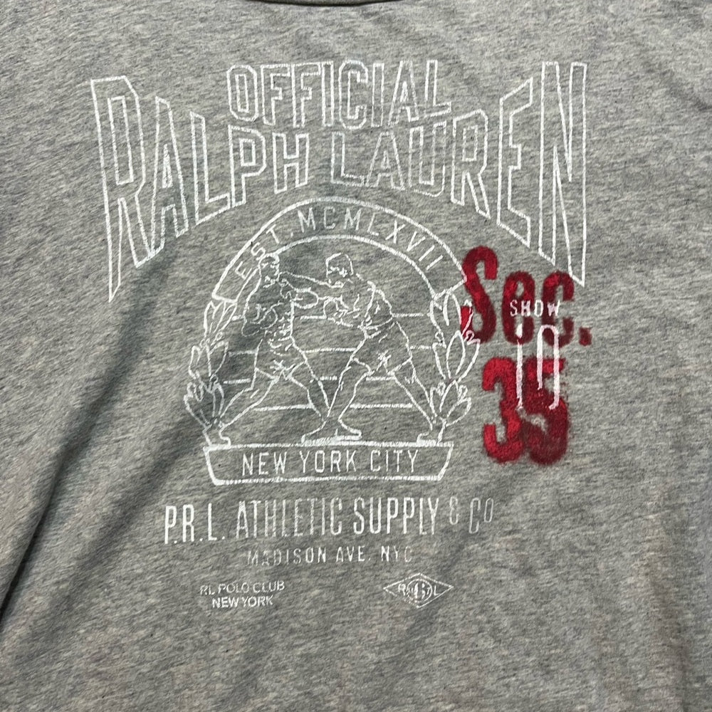Ralph Lauren Gray Graphic Tee