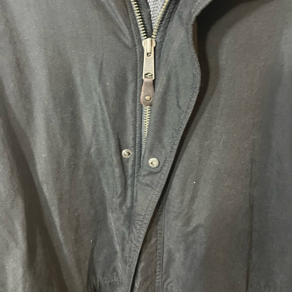 Eddie Bauer Men's Black Raincoat