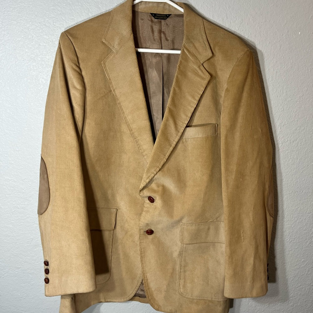 Levi's Tan Men's Blazer with Elbow Patches