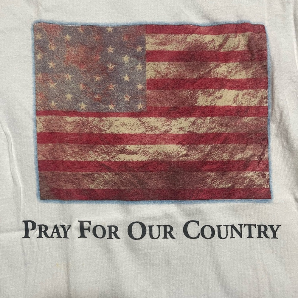 White American Flag T-Shirt