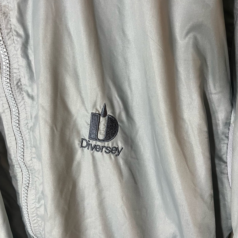 Vintage Gray Men's Windbreaker