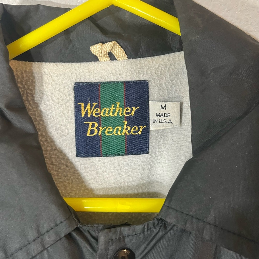 Men's black Windbreaker Jacket