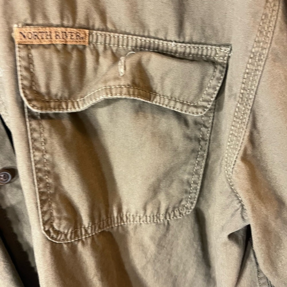Men's Tan Patch Jacket