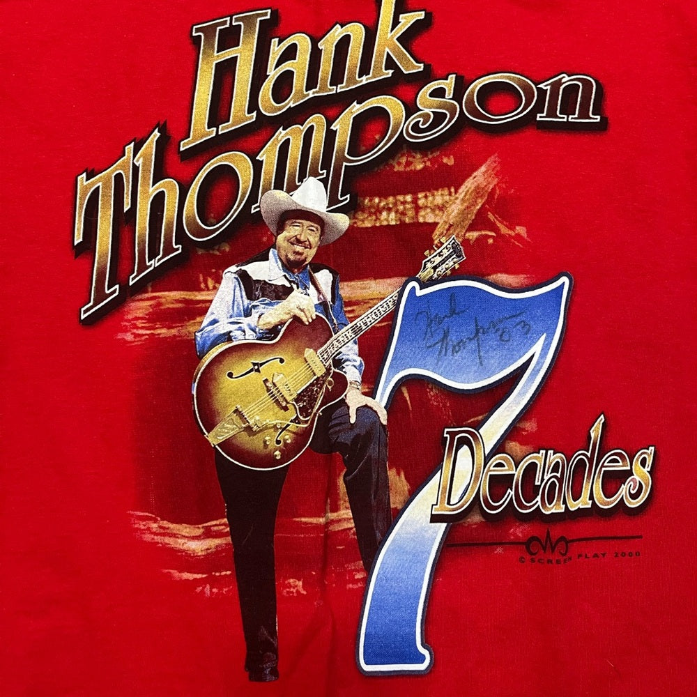 Hank Thompson Red Short Sleeve Tee