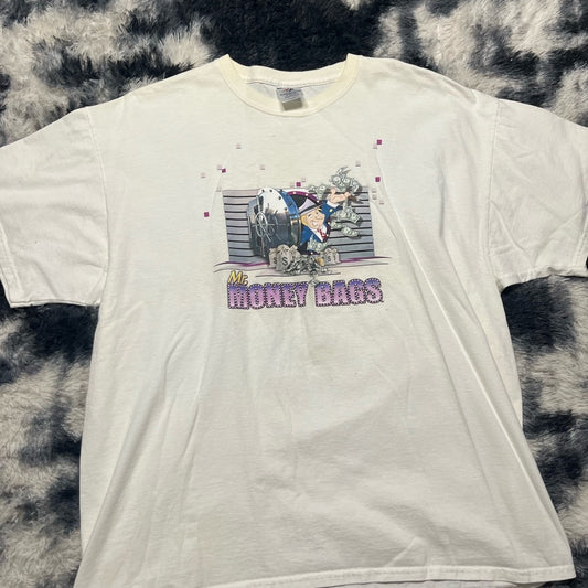 Money Bags Heavyweight Cotton T-Shirt