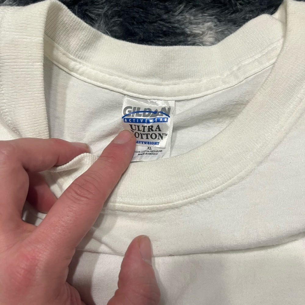 Vintage White Weight Watchers graphic tee