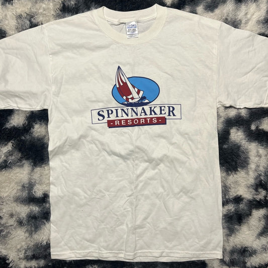 Vintage White Graphic T Shirt