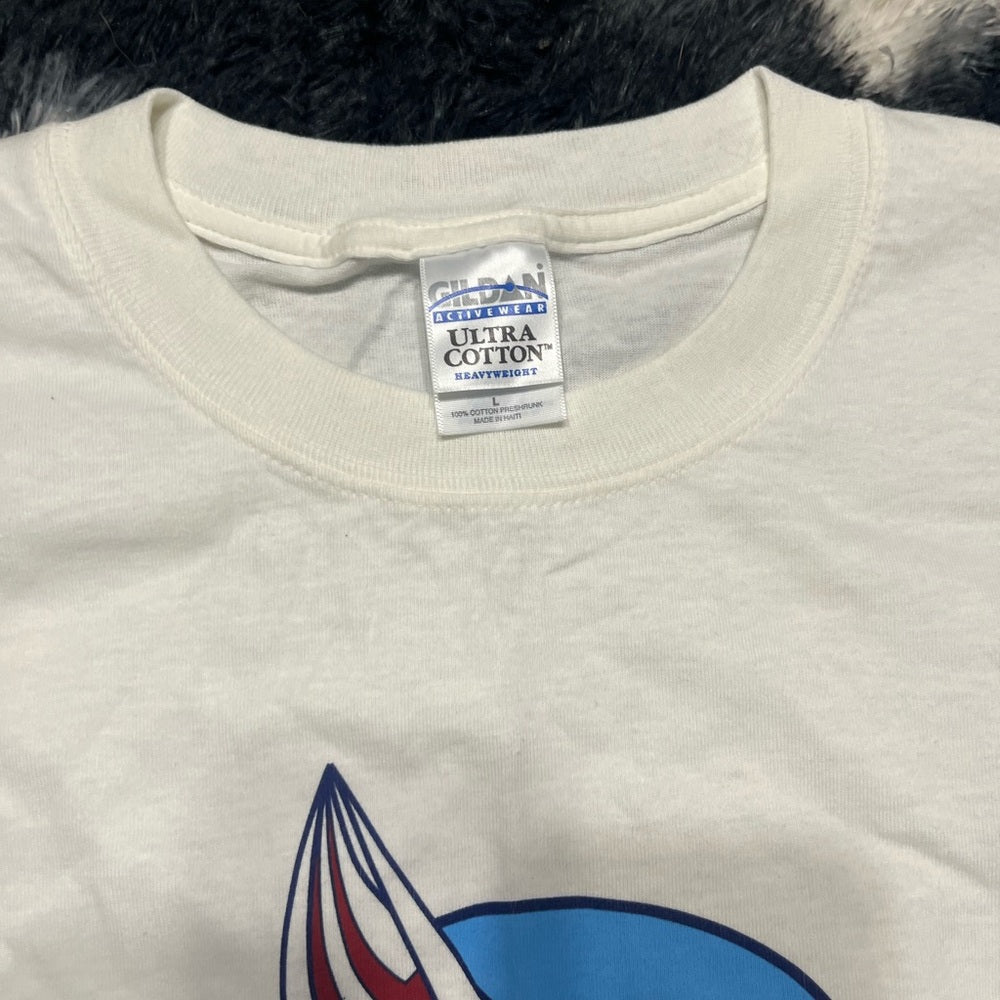Vintage White Graphic T Shirt
