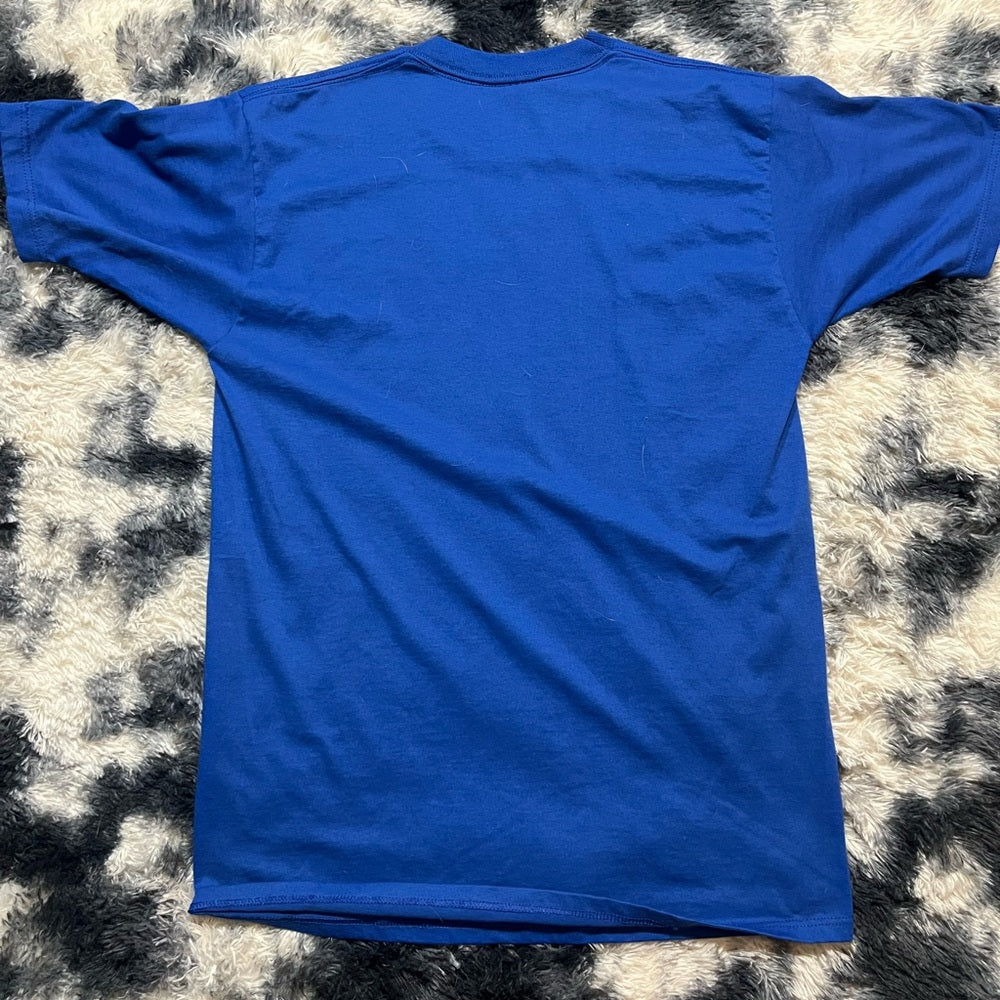 Jerzees Blue Graphic Short Sleeve Tee
