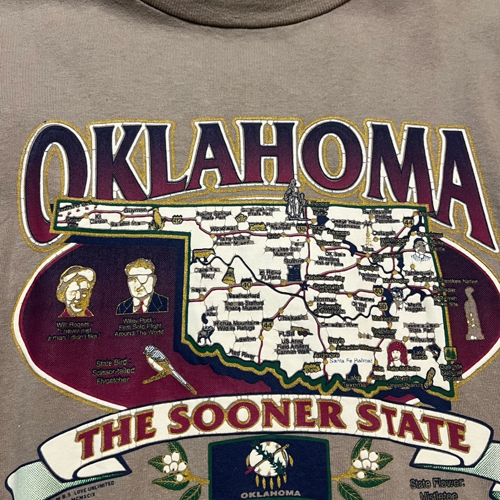Vintage Oklahoma Graphic T-Shirt