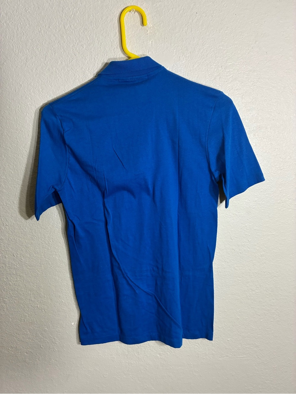 Vintage Denver Broncos Men's Blue Polo Shirt