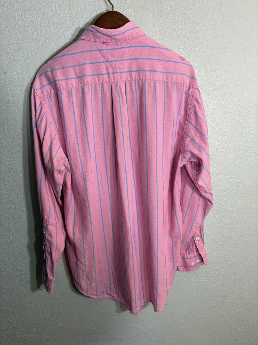 Tommy Hilfiger Pink Striped Button-Down Shirt