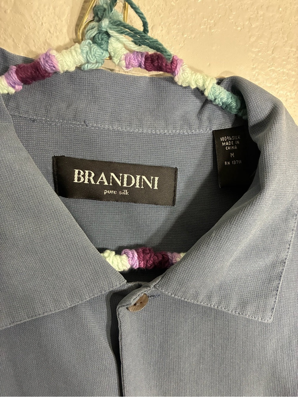 Vintage Silk Button Up