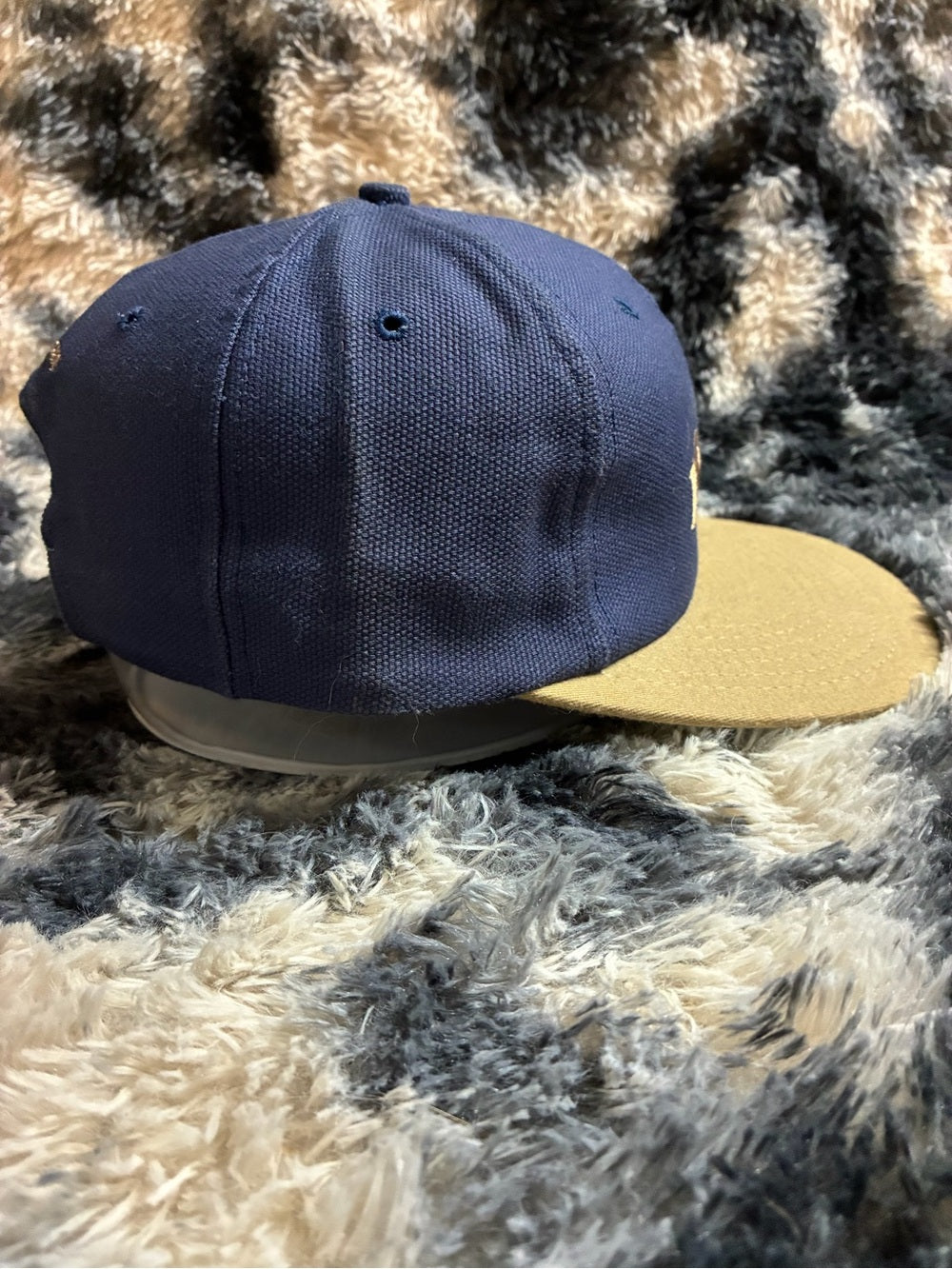 Ravines Golf Navy and Tan SnapBack