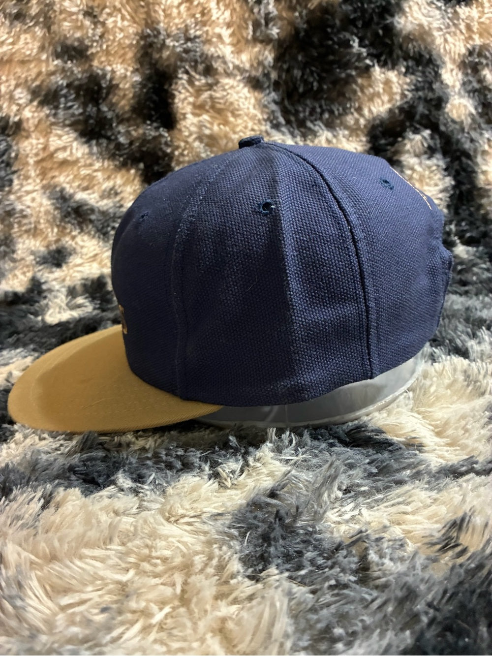 Ravines Golf Navy and Tan SnapBack