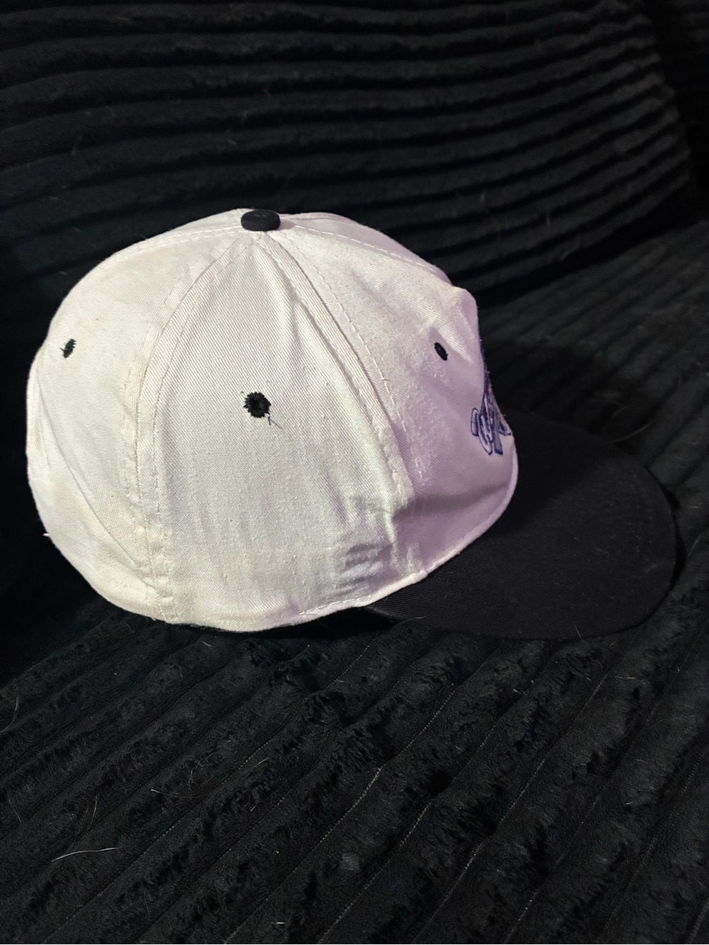 Vintage MLB World Series 1992 White and Black SnapBack