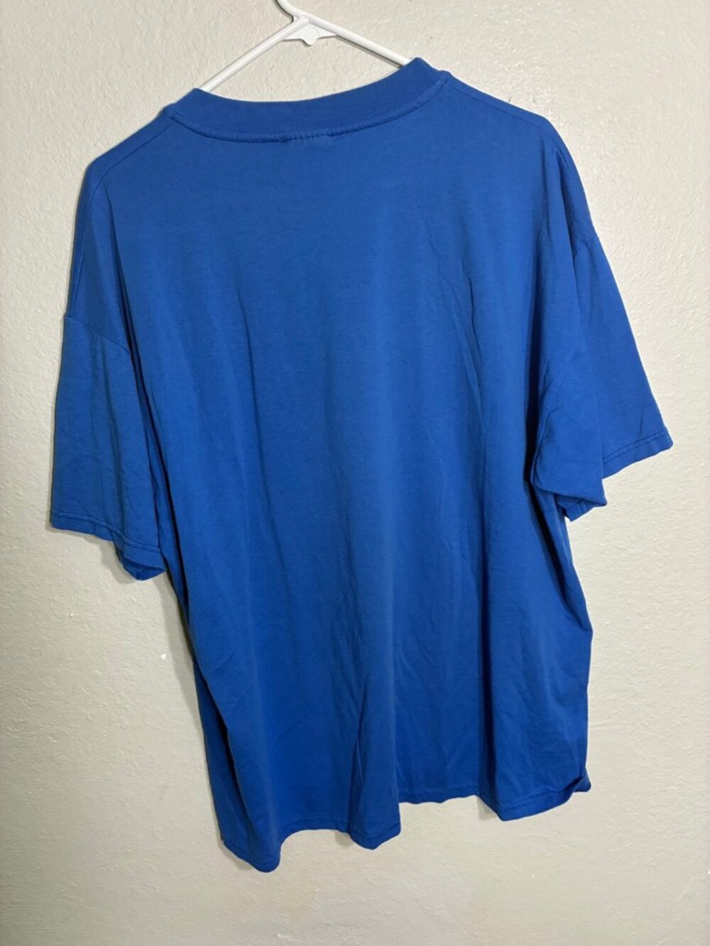 Hanes Vintage Senior Games Vero Beach Graphic T-Shirt Blue XL