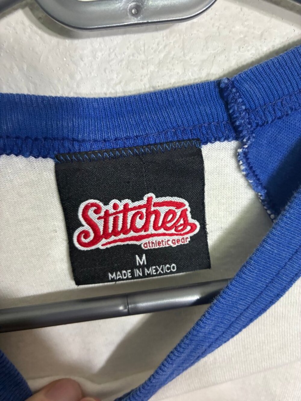 Stitches Vintage 2005 Cubs Raglan Baseball Tee Kids Medium