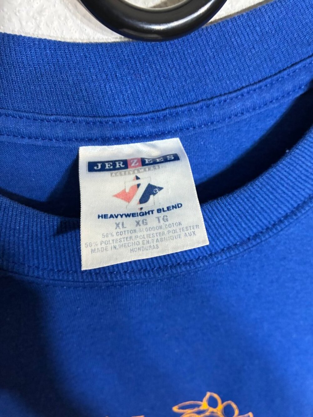 Jerzees Vintage 2003 Space Coast Senior Games T-Shirt Blue XL